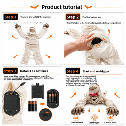 CrawlersCo™ Mummy Crawler