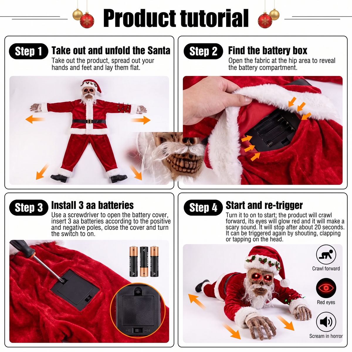 CrawlersCo™ Santa Crawler